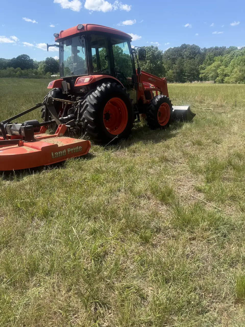 Brush Hogging & Heavy Brush Cutting by Little Acres Grading