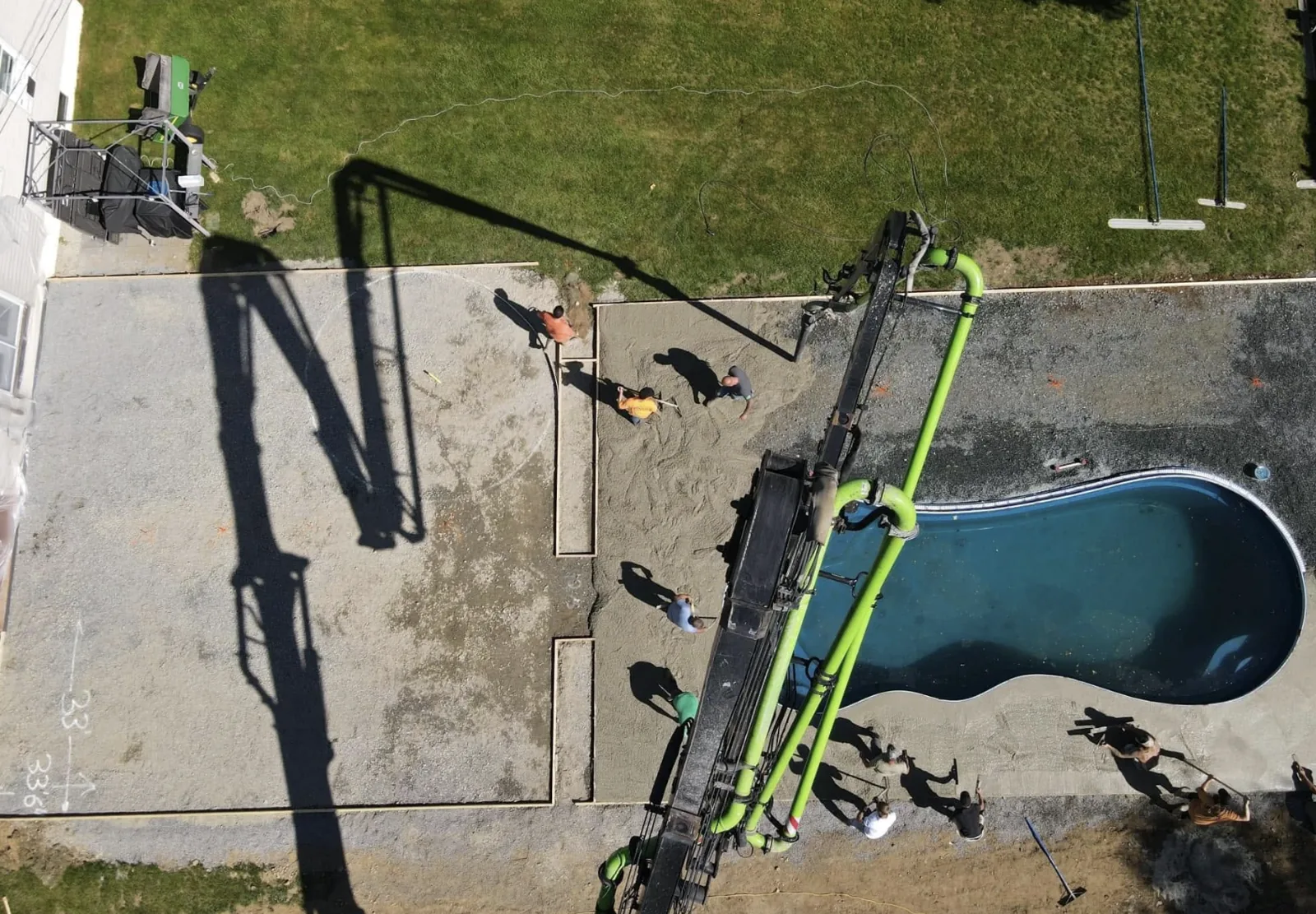 Concrete Work — Platinum Construction & Crane