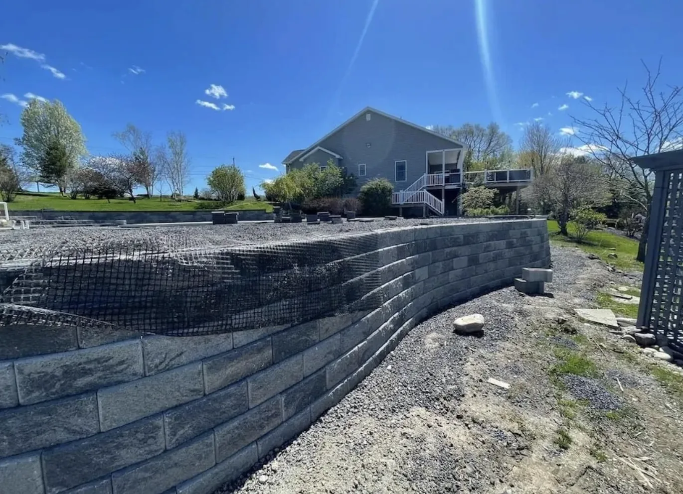 Retaining Walls — Platinum Construction & Crane